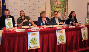 Pepe Solla, Orlando Lumbreras, Ana Rodríguez Barrena, Mariano Fisac y Laura Rodríguez Herrera, en la mesa