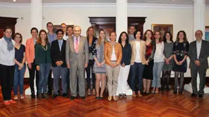 Ónega, con los profesionales de los Parques  Científicos y Tecnológicos de diferentes partes de España 