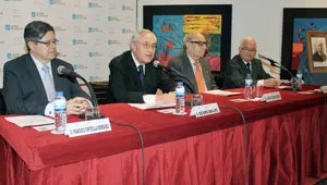 Fontecilla, Ónega, Troncoso y Cadenas, en la conferencia sobre Trelles