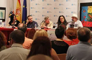 Un momento de la presentación del libro