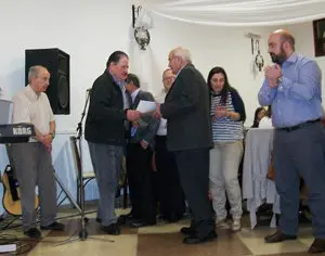 José Alvado Alvado recibe la distinción