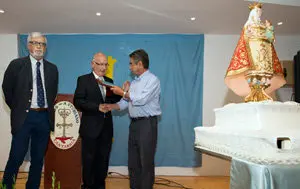 Centro Asturiano, Calle Peñas Redondas 17, Santander. El Presidente de Cantabria, Miguel Angel Revilla, asiste a la fiesta de "La Santina"