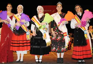 Reina y princesas 2015 y 16 I