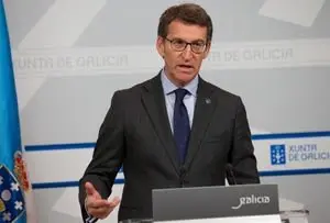 Alberto Núñez Feijóo comparecerá en rolda de prensa para dar conta dos asuntos tratados na reunión do Consello. Na sala de prensa de Consello.
foto xoán crespo
26/11/15