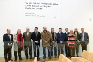 O conselleiro de Cultura, Educación e Ordenación Universitaria, Román Rodríguez, presidirá o acto no que se lle dará o nome de "Xosé Neira Vilas" ao auditorio da Biblioteca e Arquivo de Galicia da Cidade da Cultura (Monte Gaiás s/n). 
foto xoán crespo
05/01/16