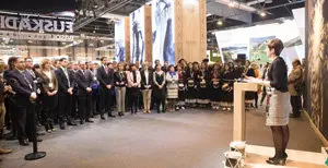 Inauguración estand del País Vasco en Fitur 2