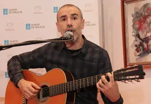 1. Emilio Rúa en un momento de su interpretación