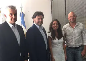 López Dobarro, Rodríguez Miranda, Pamela Malewicz, y Adrián Varela