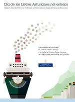 Cartel Dia Lletres Asturianes nel Esterior