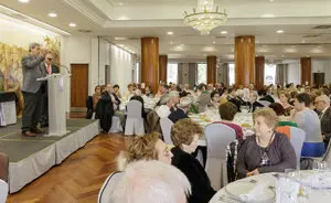 14:00 Hotel Bahía, Santander. El consejero de Presidencia y Justicia, Rafael de la Sierra,  asiste a la celebración del Día de la Comunidad de Castilla y León, organizado por su centro regional en Cantabria. 30 de Abril de 2016 © Raúl Lucio