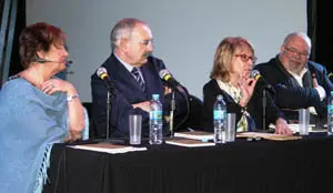 Acto Instituto Argentino de Cultura gallega  Ouzande Villares Delgado y Tosar  MR 4