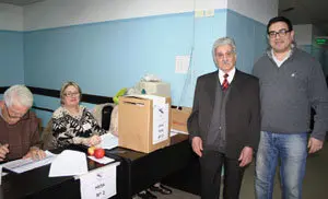 Moyano Barro y Darío Núñez Besada en Centro Gallego Bs As