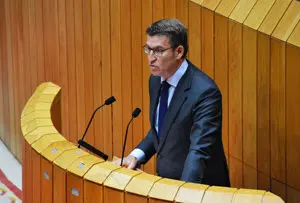 Sesion de Investidura do Presidente da Xunta de Galicia