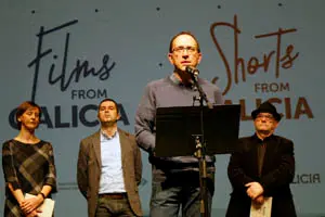 Anxo Lorenzo, e o director da Agadic, Jacobo Sutil, presentarán o programa de proxección exterior do Audiovisual galego para 2017, así como a nova imaxe de marca e catálogos de promoción 'Films from Galicia' e 'Shorts from Galicia'