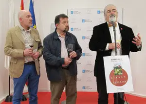 Javier Gila,  Francisco del Castillo y Luisa Paadín