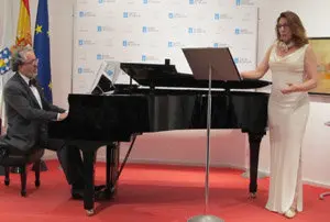 Un momento del concierto