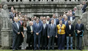 Feijóo en el 40º aniversario de la Confederación de Empresarios de A Coruña 1