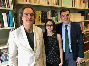 Roma.Román Rodriguez en Lectorado