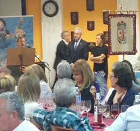 Lucía Portela en la Casa de Galicia en León