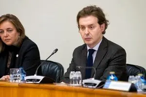 O director xeral de Relacións Exteriores e coa UE, Jesús Gamallo, comparecerá ante a Comisión 1ª Institucional, de Administración Xeral, Xustiza e Interior sobre a Estratexia Galega de Acción Exterior (EGAEX). No Pazo do Hórreo.
Foto Xoán Crespo
22/12/17