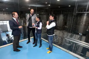 O director do Igape, Juan Cividanes, visitará as instalacións de Vermutería de Galicia