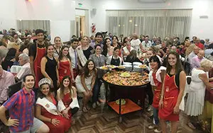 Paella febrero Centro de Castilla y León de Mar del Plata 1