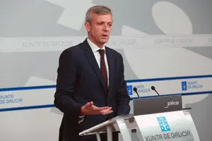 O vicepresidente da Xunta, Alfonso Rueda, comparecerá en rolda de prensa para dar conta dos asuntos tratados na reunión do Consello.FOTOS CONCHI PAZ
