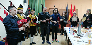 Gaiteros en Valladolid