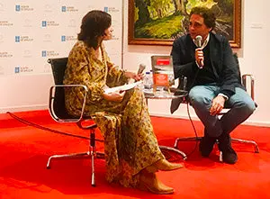 3. Susana Santaolalla y Domingo Villar en presentación de EL ÚLTIMO BARCO