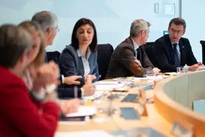O presidente da Xunta preside a reunión do Goberno galego