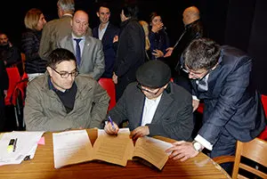 Centro Gallego de Buenos Aires Firma del Contrato gerenciamiento 1