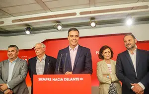 Elecciones 26M 2019. Seguimiento de resultados del PSOE en Madrid....26 mayo 2019, Partido Socialista....26/05/2019 26 mayo 2019, Partido Socialista