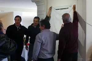 laprida 115 aniv-Placa presidentes