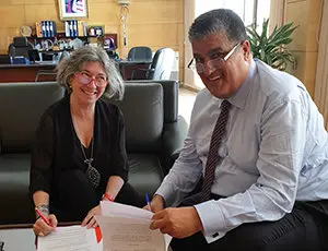 Cervantes Agadir-firma convenio