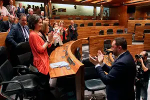 Adrián Barbón, investidura