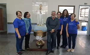 Virgen de Fátima en Rosalía de Castro Brasil3