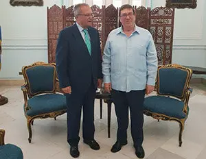 De Laiglesia en Cuba-Con Bruno Rodriguez