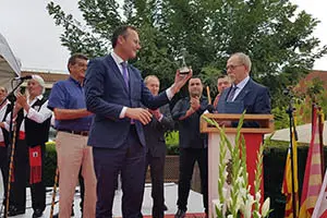 12:30Casa de Cantabria en Barcelona
El consejero de Desarrollo Rural, Ganadería, Pesca, Alimentación y Medio Ambiente, Guillermo Blanco, asiste a la celebración de La Bien Aparecida.