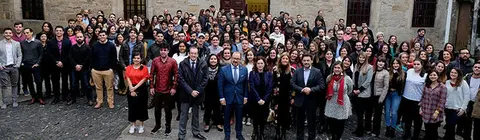  O secretario xeral da Emigración, Antonio Rodríguez Miranda, participa na xornada informativa para os beneficiarios das Bolsas de Excelencia Xuventude Exterior (BEME).