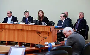  A conselleira de Educación, Universidade e Formación Profesional, Carmen Pomar, comparece na Comisión 3ª, de Economía, Facenda e Orzamentos, para expoñer os Orzamentos 2020 do seu departamento.