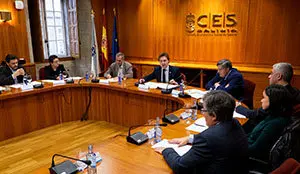 O director xeral de Relacións Exteriores e coa UE, Jesús Gamallo, participará na reunión do Consello de Acción Exterior (CAEX). Na sala de plenos do Consello Económico e Social de Galicia (rúa Algalia de Abaixo, 24
foto xoán crespo
25/11/2019