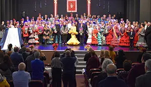 Algunos de los participantes en el Festival de Villancicos de FECACV