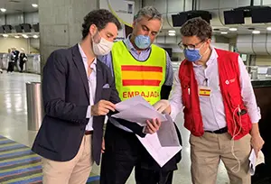 Venezuela. Diplomáticos españoles