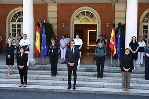 Minuto de silencio del Gobierno