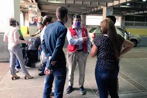 Vuelo aplazado de Venezuela