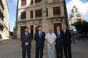 Feijoo con Eusebio Leal 9 en 2013