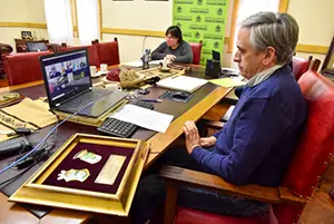 Encuentro virtual Chascomús y Lalín 1