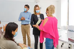 Entrega diplomas en Vigo