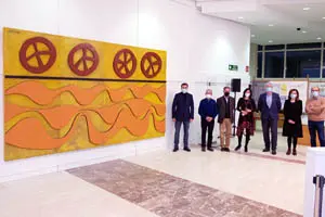 11,00 h.-   O conselleiro de Cultura, Educación e Universidade, Román Rodríguez, acompañado polo secretario xeral de Cultura, Anxo M. Lorenzo, presentará o mural de Luis Seoane que se exhibirá de xeito permanente no andar 0 do Museo Centro Gaiás (Monte Gaiás, s/n).
foto xoán crespo
06/12/2020