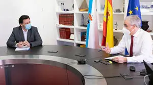 INTERNA 12,00 h.-    O vicepresidente segundo e conselleiro de Economía, Empresa e Innovación, Francisco Conde, reunirase co secretario xeral da Emigración, Antonio Rodríguez Miranda. 
foto xoán crespo
15/02/2021